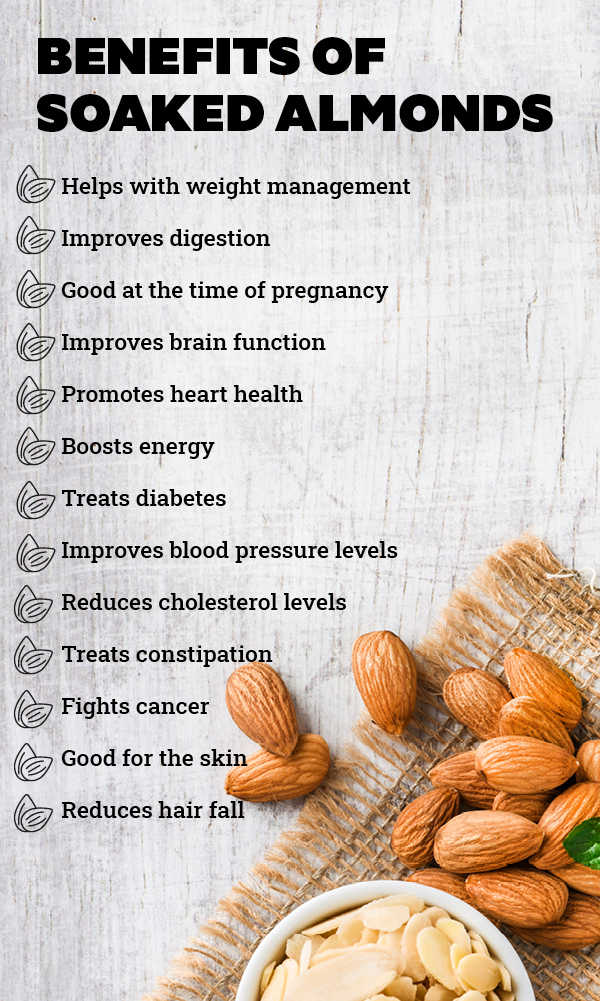 What are store almonds good for